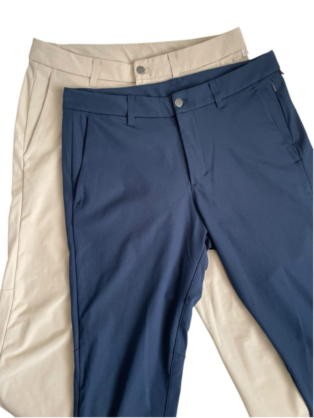 Two 2 Lululemon Commission Pants Men's 33x31 Skinny Fit Warpstreme